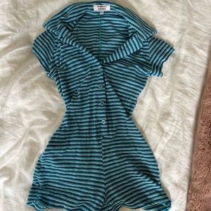 Frankies Bikinis Terry Romper